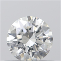 0.41 Carats, Round with Excellent Cut, G Color, VS2 Clarity and Certified by GIA
