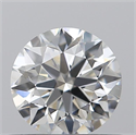 0.53 Carats, Round with Excellent Cut, F Color, VS1 Clarity and Certified by GIA