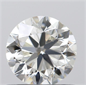0.70 Carats, Round with Very Good Cut, I Color, SI1 Clarity and Certified by GIA
