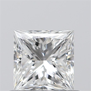 Picture of 0.51 Carats, Princess E Color, VVS1 Clarity and Certified by GIA