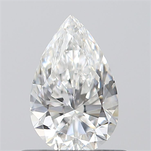 Picture of 0.50 Carats, Pear E Color, VVS1 Clarity and Certified by GIA