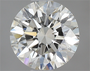 Picture of 0.80 Carats, Round with Excellent Cut, J Color, VVS1 Clarity and Certified by GIA