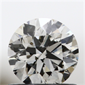 0.70 Carats, Round with Very Good Cut, J Color, VS1 Clarity and Certified by GIA