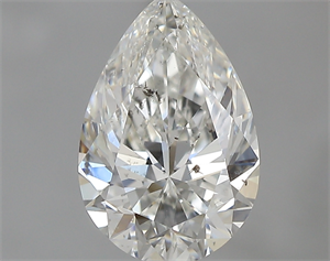 Picture of 0.81 Carats, Pear H Color, SI2 Clarity and Certified by GIA
