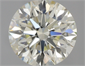 0.80 Carats, Round with Excellent Cut, M Color, VS2 Clarity and Certified by GIA