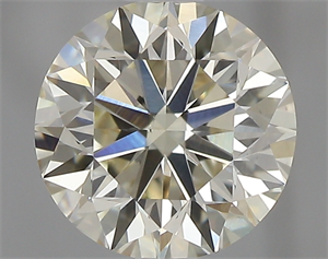 Picture of 0.81 Carats, Round with Very Good Cut, N Color, VS1 Clarity and Certified by GIA