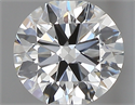 0.40 Carats, Round with Very Good Cut, G Color, IF Clarity and Certified by GIA