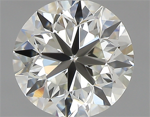 Picture of 0.80 Carats, Round with Very Good Cut, J Color, VVS2 Clarity and Certified by GIA