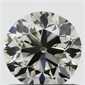 0.70 Carats, Round with Very Good Cut, K Color, VS2 Clarity and Certified by GIA