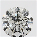0.40 Carats, Round with Excellent Cut, I Color, I1 Clarity and Certified by GIA