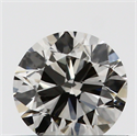 0.40 Carats, Round with Very Good Cut, K Color, VVS2 Clarity and Certified by GIA