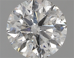 Picture of 0.80 Carats, Round with Excellent Cut, F Color, I1 Clarity and Certified by GIA