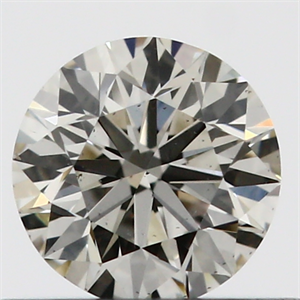 Picture of 0.40 Carats, Round with Excellent Cut, M Color, SI1 Clarity and Certified by GIA