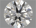0.40 Carats, Round with Excellent Cut, G Color, IF Clarity and Certified by GIA