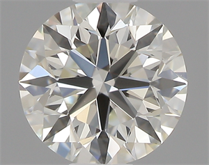 Picture of 0.47 Carats, Round with Excellent Cut, J Color, VVS1 Clarity and Certified by GIA