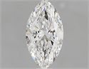 0.60 Carats, Marquise F Color, VS1 Clarity and Certified by GIA