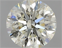 0.75 Carats, Round with Excellent Cut, M Color, VS2 Clarity and Certified by GIA