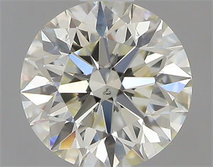 Picture of 0.74 Carats, Round with Excellent Cut, L Color, VS2 Clarity and Certified by GIA