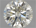 0.71 Carats, Round with Excellent Cut, M Color, VS2 Clarity and Certified by GIA