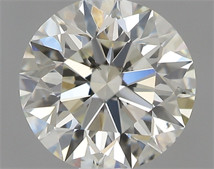 Picture of 0.70 Carats, Round with Excellent Cut, K Color, SI1 Clarity and Certified by GIA