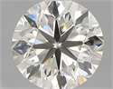 0.70 Carats, Round with Very Good Cut, L Color, VVS2 Clarity and Certified by GIA