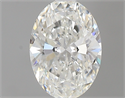 0.43 Carats, Oval G Color, VS1 Clarity and Certified by GIA