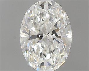 Picture of 0.50 Carats, Oval H Color, VS2 Clarity and Certified by GIA