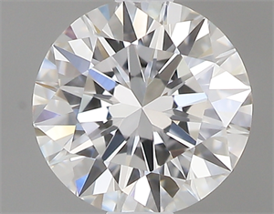 Picture of 0.41 Carats, Round with Excellent Cut, D Color, IF Clarity and Certified by GIA