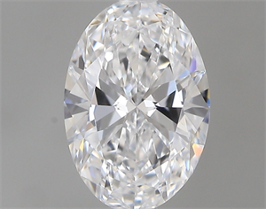 Picture of 0.50 Carats, Oval D Color, VS1 Clarity and Certified by GIA