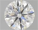 0.70 Carats, Round with Very Good Cut, G Color, SI2 Clarity and Certified by GIA