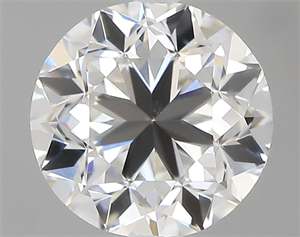 Picture of 1.00 Carats, Round with Good Cut, G Color, VS2 Clarity and Certified by GIA