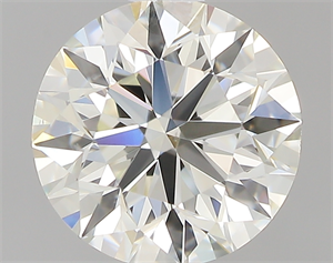 Picture of 0.80 Carats, Round with Excellent Cut, K Color, VS2 Clarity and Certified by GIA