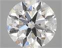 0.40 Carats, Round with Excellent Cut, D Color, SI1 Clarity and Certified by GIA