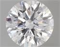 0.77 Carats, Round with Excellent Cut, D Color, VS2 Clarity and Certified by GIA