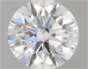 0.53 Carats, Round with Excellent Cut, E Color, VVS1 Clarity and Certified by GIA