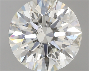 Picture of 0.80 Carats, Round with Excellent Cut, I Color, SI1 Clarity and Certified by GIA