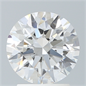 Del inventario de diamantes de laboratorio, 2.16 quilates, Redondo , Color E, claridad VVS2 y certificado IGI