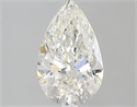 2.02 Carats, Pear I Color, SI1 Clarity and Certified by GIA