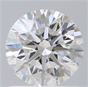 Lab Created Diamond 1.27 Carats, Round with Excellent Cut, E Color, VVS2 Clarity and Certified by IGI