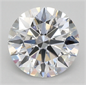 Del inventario de diamantes de laboratorio, 1.86 quilates, Redondo , Color E, claridad vvs2 y certificado IGI