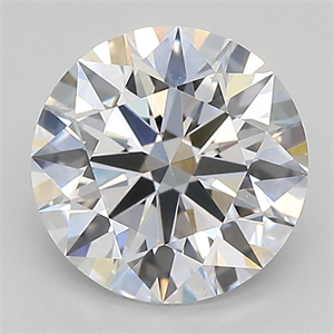 Picture of Lab Created Diamond 1.80 Carats, Round with ideal Cut, D Color, vvs2 Clarity and Certified by IGI