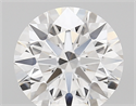 Del inventario de diamantes de laboratorio, 1.73 quilates, Redondo , Color D, claridad vvs2 y certificado IGI