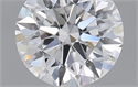 1.20 Carats, Round with Excellent Cut, D Color, SI1 Clarity and Certified by GIA