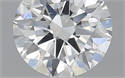 1.30 Carats, Round with Excellent Cut, H Color, SI1 Clarity and Certified by GIA