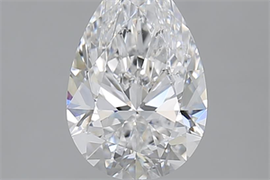 Picture of 2.02 Carats, Pear D Color, SI1 Clarity and Certified by GIA