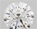 Lab Created Diamond 1.16 Carats, Round with ideal Cut, E Color, vvs2 Clarity and Certified by IGI