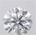0.53 Carats, Round with Excellent Cut, E Color, SI2 Clarity and Certified by GIA