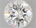 0.70 Carats, Round with Excellent Cut, G Color, VVS2 Clarity and Certified by GIA
