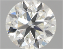 1.00 Carats, Round with Very Good Cut, J Color, SI1 Clarity and Certified by GIA