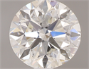 0.70 Carats, Round with Very Good Cut, H Color, SI2 Clarity and Certified by GIA